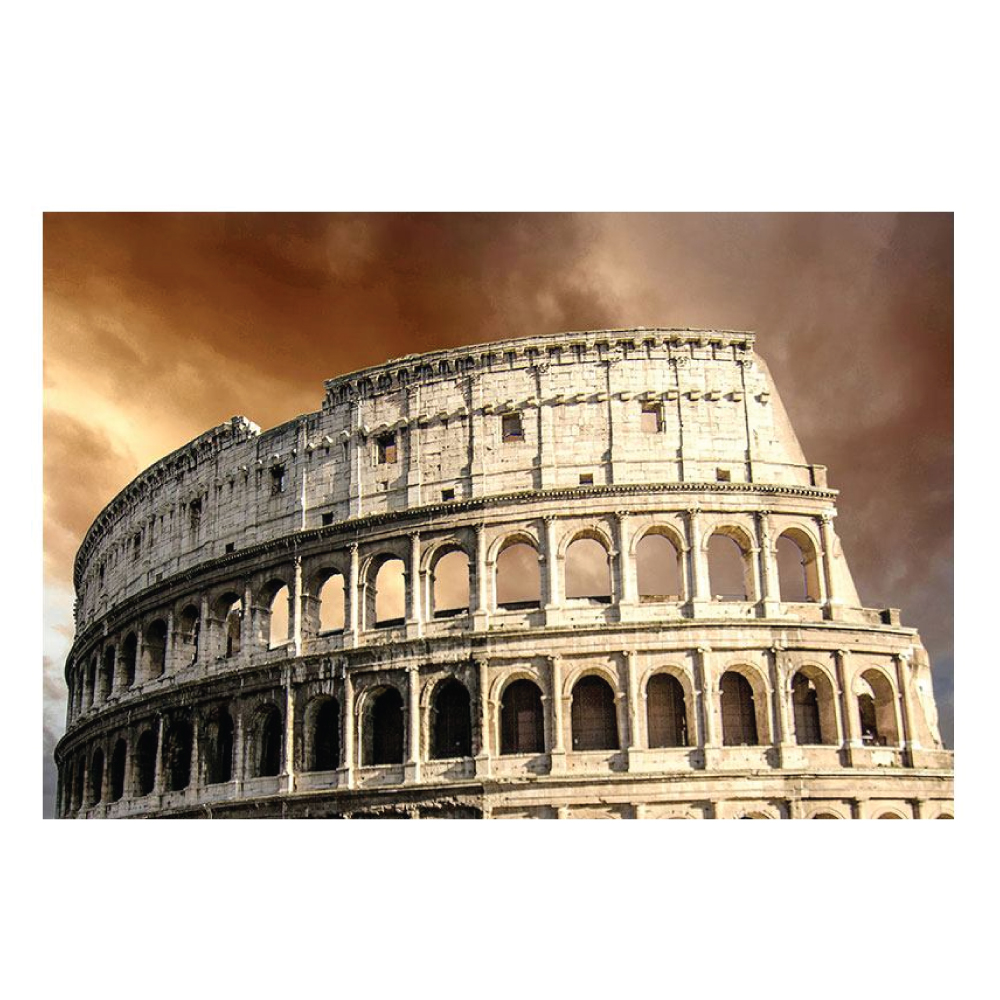 Acrylglasbild das Kolosseum in Rom Italien Motiv