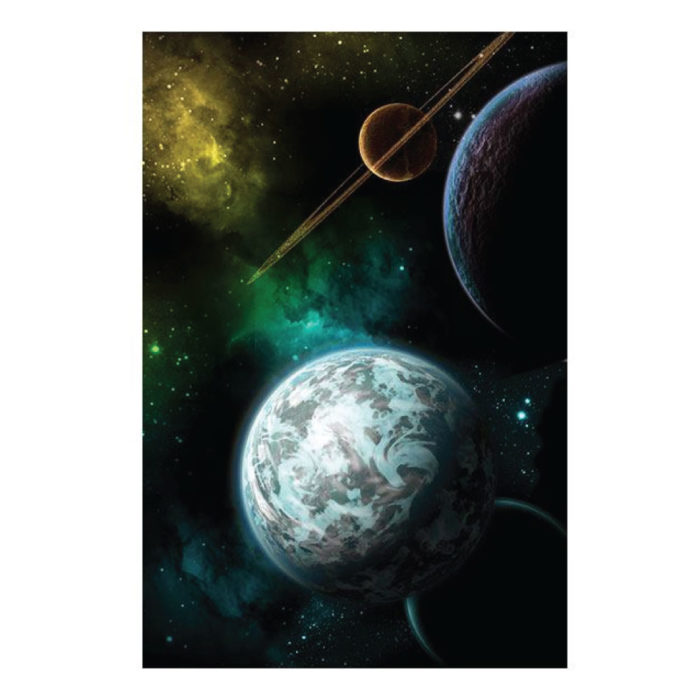 Acrylglasbild Weltraum Motiv Bild im Hochformat drucken
