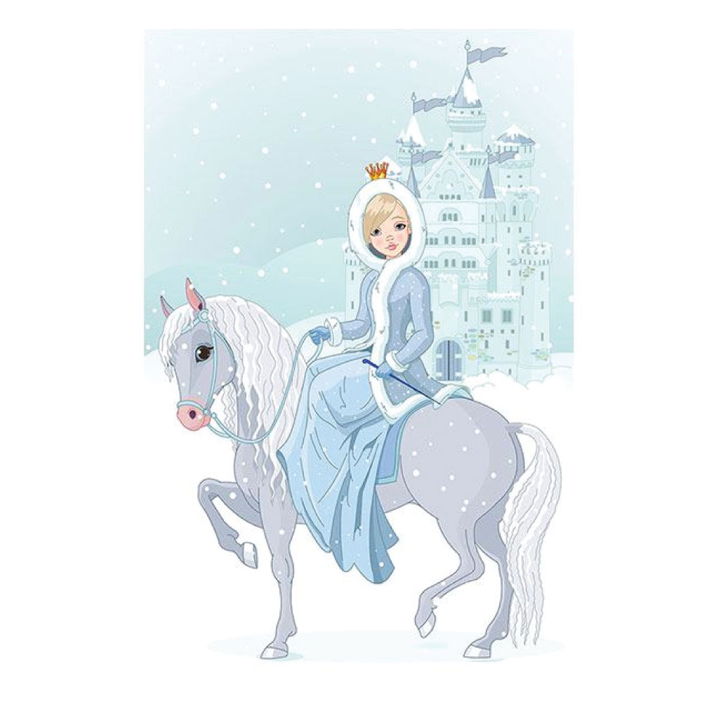 Prinzessin Kinderzimmer Poster im Hochformat drucken