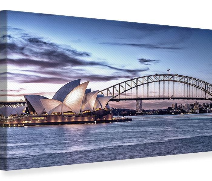 Leinwandbild Skyline Sydney Opera House