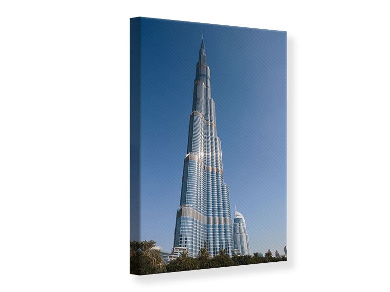 Leinwandbild Wolkenkratzer Dubai