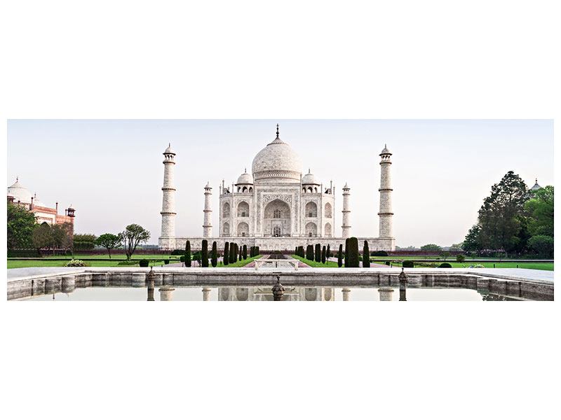 Leinwandbild Taj Mahal Panorama